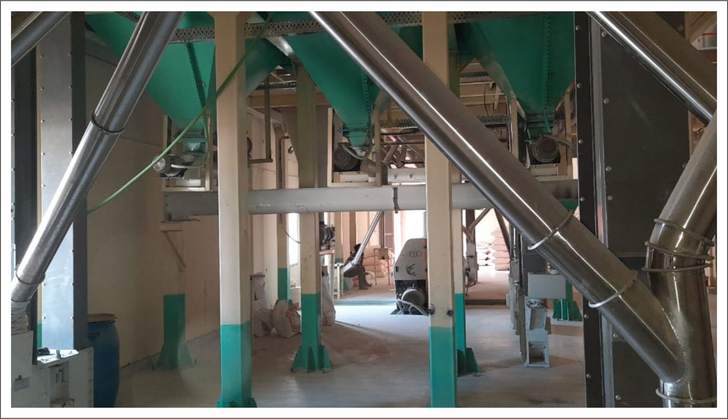 Clean Grain Storage silos